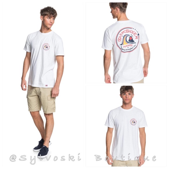 🔥Quiksilver Mens Hi Collab Mt0 Tee NWT - Picture 2 of 8